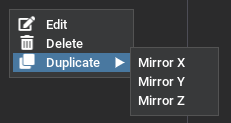 Hardpoint Context Menu
